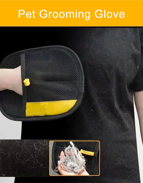Load image into Gallery viewer, Furgone Duo Gloves – Double-Sided Electrostatic Pet Hair Removal & Grooming Gloves