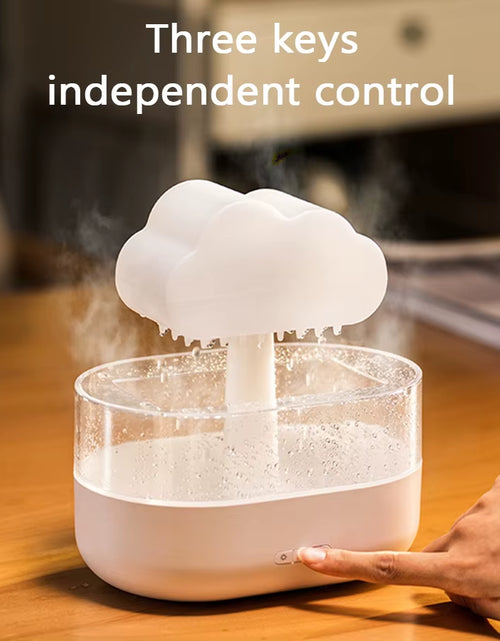 Load image into Gallery viewer, 2023 Rain Cloud Humidifier Raindrop Humidifier H2O Air Humidifier, Aroma Diffuser Essential Oil Aromatherapy Diffuser for Home
