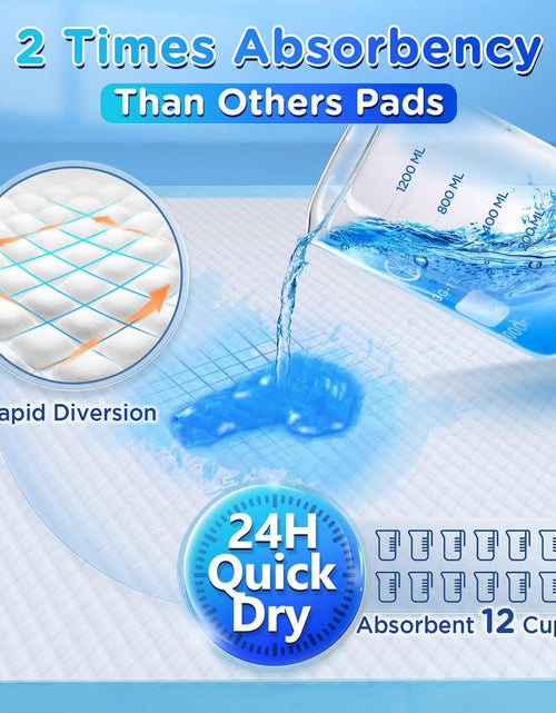 Load image into Gallery viewer, 4XL 36&quot;X36&quot; Thicken Heavy Absorbency Pet Training Puppy Pee Pads- Jumbo Disposable Polymer Quick Dry No Leaking Pee Pads for Dogs, Cats, Rabbits Pets
