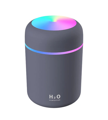 Portable Mini Humidifier,300Ml Small Cool Mist Humidifier,Quiet Humidifier for Car-Black