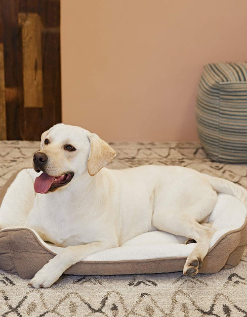 Load image into Gallery viewer, Durable Dog Bed Machine Washable Medium Dog Bed Square, Comfortable Puppy Dog Bed Medium
