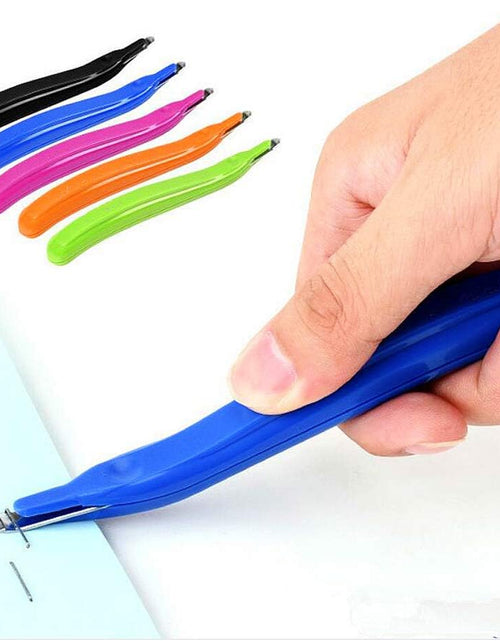Load image into Gallery viewer, 6 PCS Professional Magnetic Staple Remover Puller Rubberized Staples Remover Staple Removal Tool for School Office Home 5 Colors
