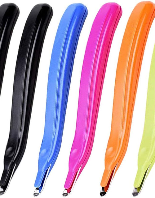 Load image into Gallery viewer, 6 PCS Professional Magnetic Staple Remover Puller Rubberized Staples Remover Staple Removal Tool for School Office Home 5 Colors
