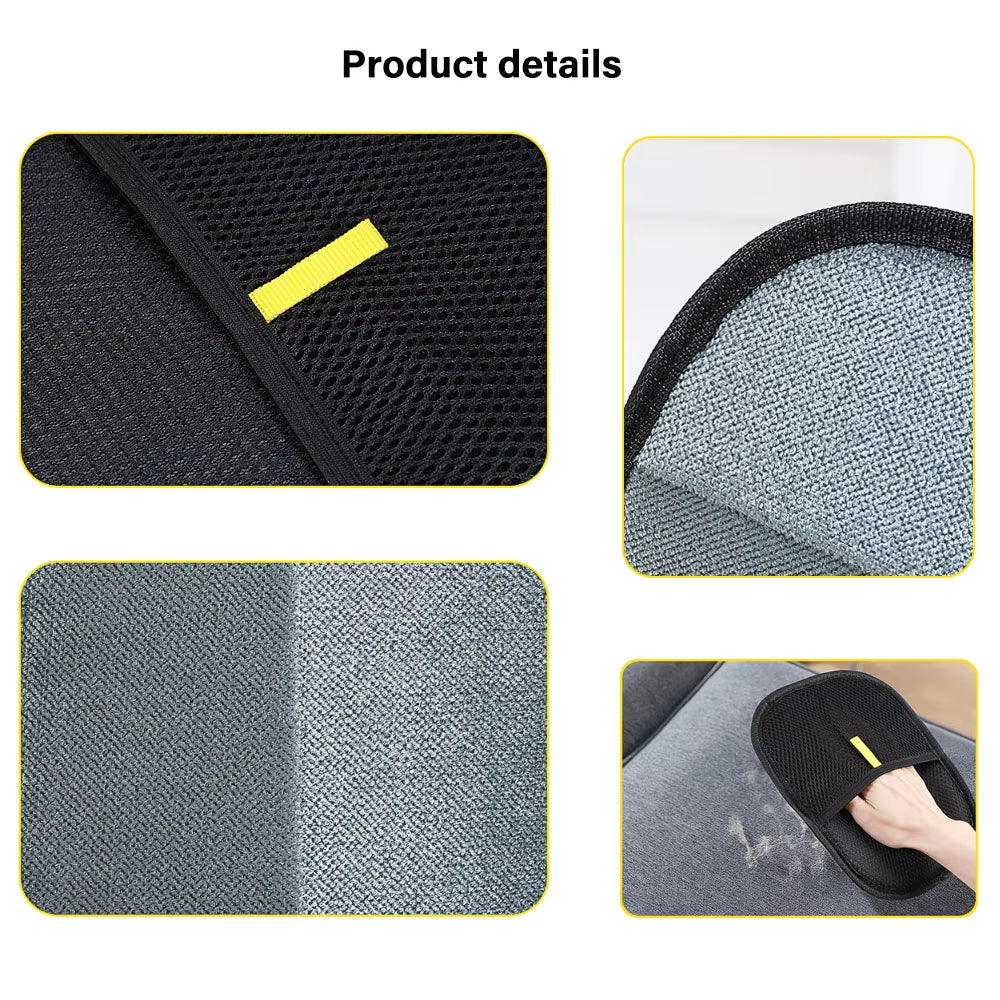 Furgone Duo Gloves – Double-Sided Electrostatic Pet Hair Removal & Grooming Gloves