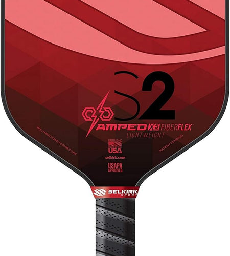 Selkirk Amped Pickleball Paddle | Fiberglass Pickleball Paddle with a Polypropylene X5 Core | Pickleball Rackets Made in the USA