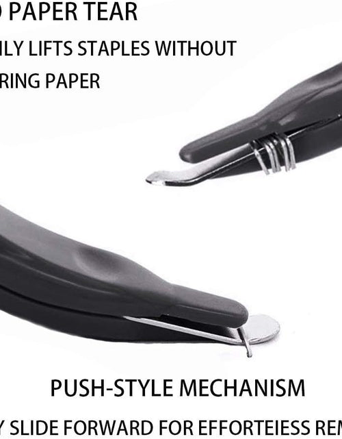 Load image into Gallery viewer, 6 PCS Professional Magnetic Staple Remover Puller Rubberized Staples Remover Staple Removal Tool for School Office Home 5 Colors
