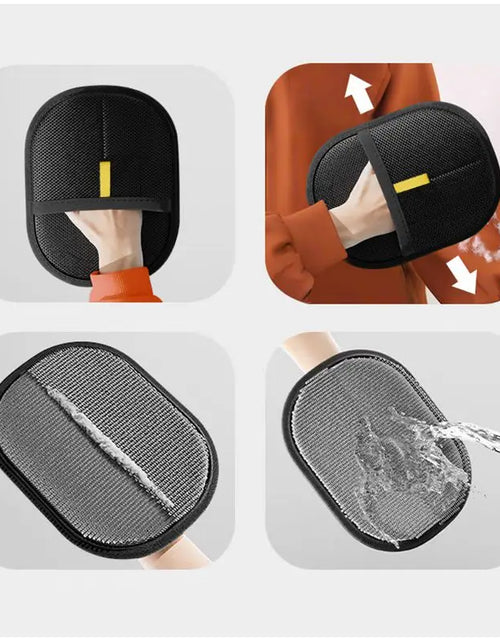Load image into Gallery viewer, Furgone Duo Gloves – Double-Sided Electrostatic Pet Hair Removal &amp; Grooming Gloves
