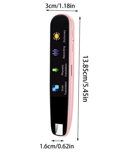 Load image into Gallery viewer, Translator Pen Supports 113 Languages Reading Pen for Dyslexia Scanning Electronic Dictionary Travel Must Have Translation
