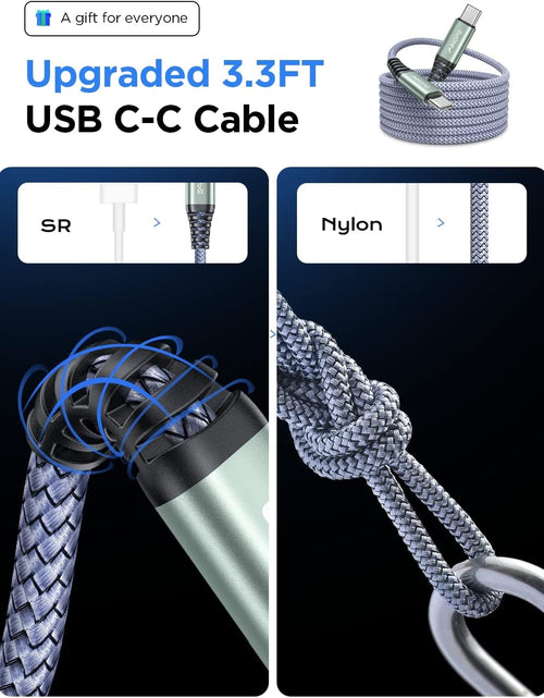 Load image into Gallery viewer, USB C Car Charger 48W Super Mini  All Metal Fast USB Car Charger Adapter PD&amp;QC 3.0 Dual Port Compatible with Iphone 13 12 11 Pro Max X XR XS 8 Samsung Galaxy Note 20/10 S21/20/10 Google Pixel

