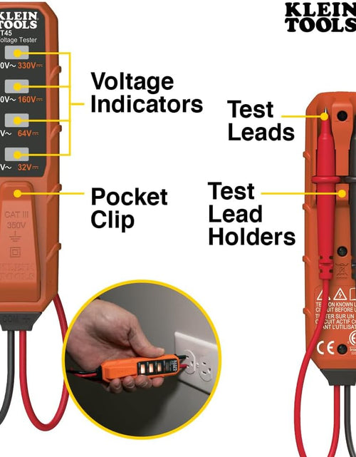 Load image into Gallery viewer, NCVT3PKIT Electrical Test Kit, Dual-Range Non-Contact Voltage Tester with Flashlight, AC/DC Voltage Tester
