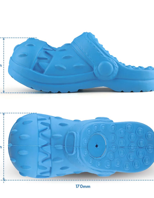 Load image into Gallery viewer, Squeaky Dog Toy Large Dog Chew Toys for Aggressive Chewers Rubber Dog Shoes Shape Toothbrush Toys
