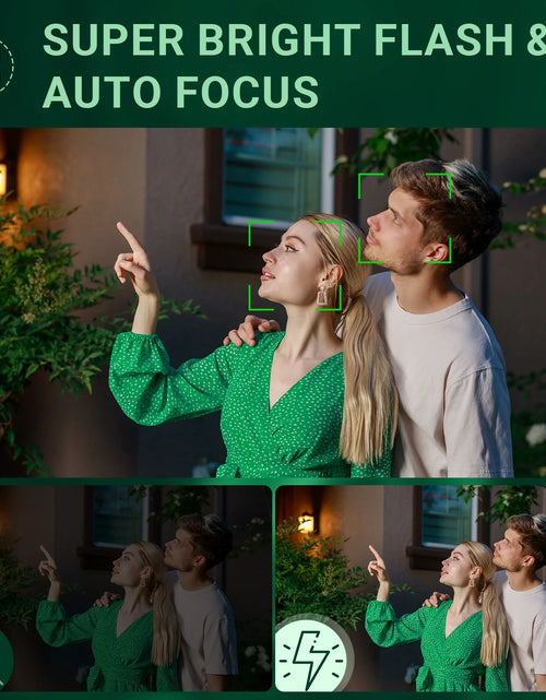 Load image into Gallery viewer, Digital Camera 4K UHD 44MP Vlogging Camera, Autofocus Compact Camera with 16X Digital Zoom, Point and Shoot Digital Camera with 32GB SD Card &amp; 2 Batteries
