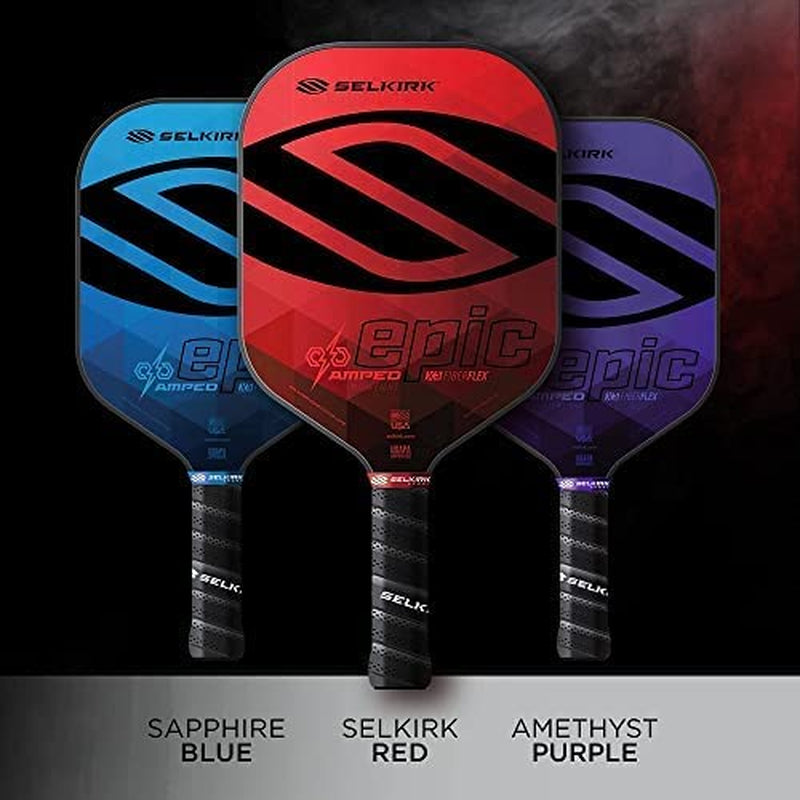 Selkirk Amped Pickleball Paddle | Fiberglass Pickleball Paddle with a Polypropylene X5 Core | Pickleball Rackets Made in the USA