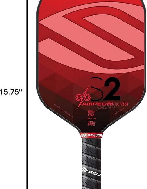 Load image into Gallery viewer, Selkirk Amped Pickleball Paddle | Fiberglass Pickleball Paddle with a Polypropylene X5 Core | Pickleball Rackets Made in the USA
