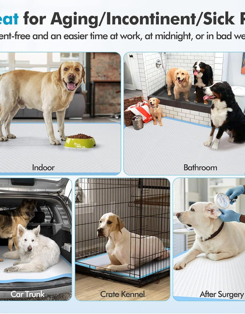 Load image into Gallery viewer, 4XL 36&quot;X36&quot; Thicken Heavy Absorbency Pet Training Puppy Pee Pads- Jumbo Disposable Polymer Quick Dry No Leaking Pee Pads for Dogs, Cats, Rabbits Pets
