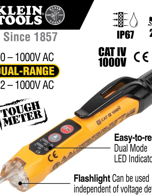 Load image into Gallery viewer, NCVT3PKIT Electrical Test Kit, Dual-Range Non-Contact Voltage Tester with Flashlight, AC/DC Voltage Tester
