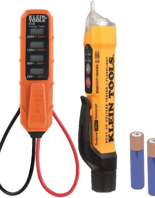Load image into Gallery viewer, NCVT3PKIT Electrical Test Kit, Dual-Range Non-Contact Voltage Tester with Flashlight, AC/DC Voltage Tester
