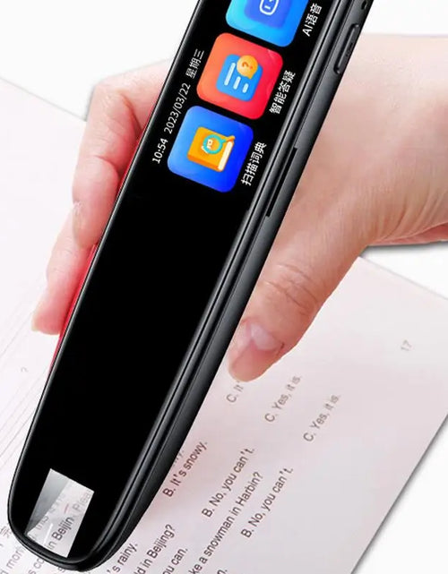 Load image into Gallery viewer, Translator Pen Supports 113 Languages Reading Pen for Dyslexia Scanning Electronic Dictionary Travel Must Have Translation
