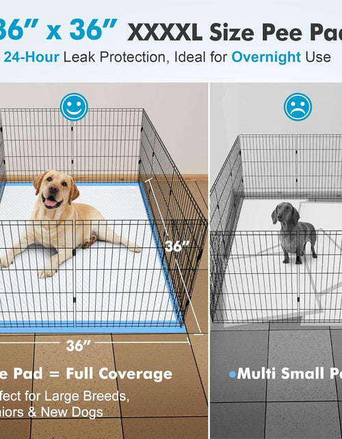 Load image into Gallery viewer, 4XL 36&quot;X36&quot; Thicken Heavy Absorbency Pet Training Puppy Pee Pads- Jumbo Disposable Polymer Quick Dry No Leaking Pee Pads for Dogs, Cats, Rabbits Pets
