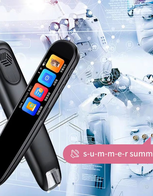 Load image into Gallery viewer, Translator Pen Supports 113 Languages Reading Pen for Dyslexia Scanning Electronic Dictionary Travel Must Have Translation
